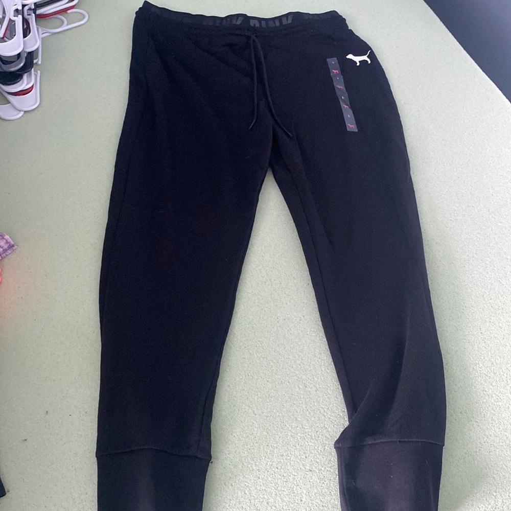 pink joggers sz L